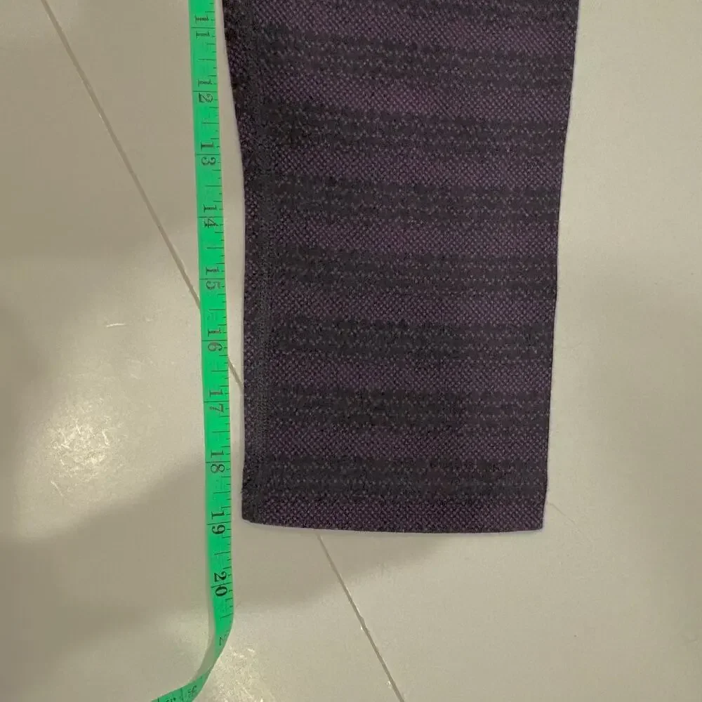 Nike Purple Sweater Pattern Leggings